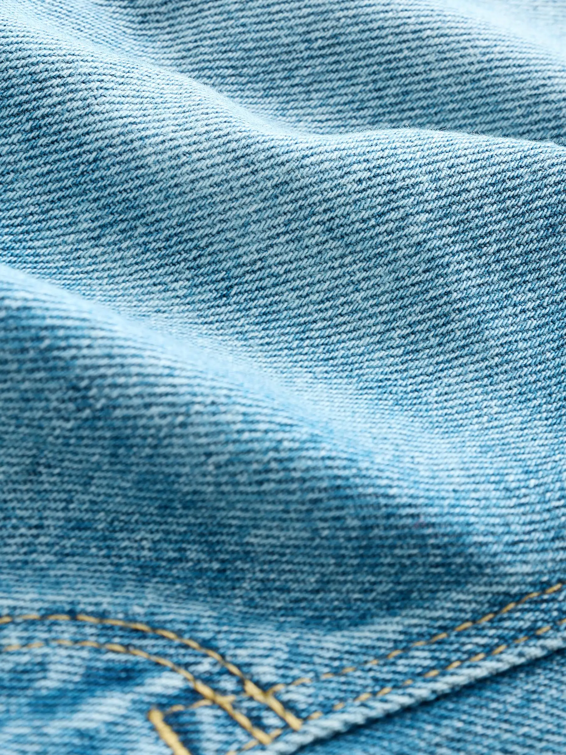 Middenblauw denim - Denim Pull On Carpenter Jeans (3-16yrs)