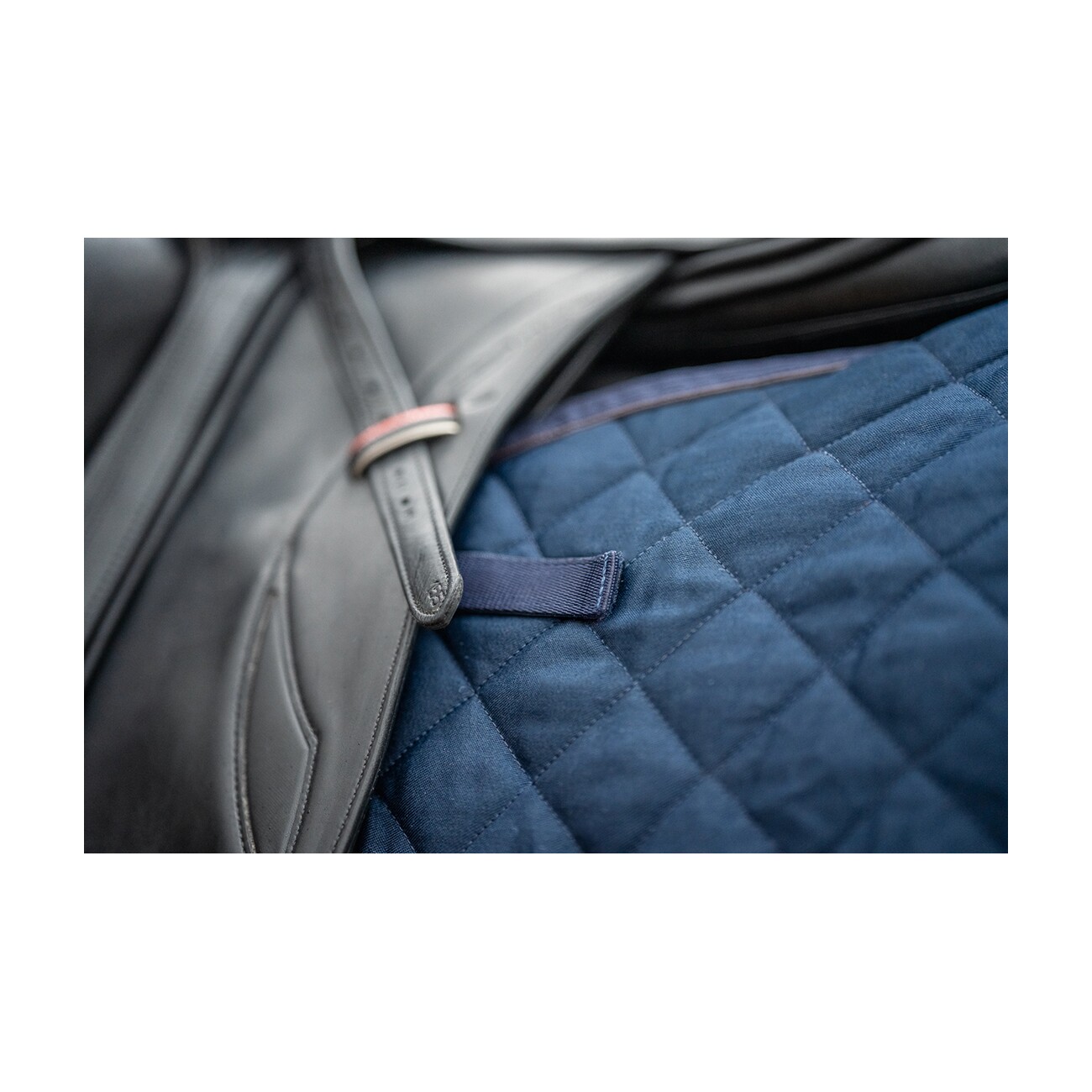 Equinate Ausreitdecke Lancaster mit Teddyfell navy M