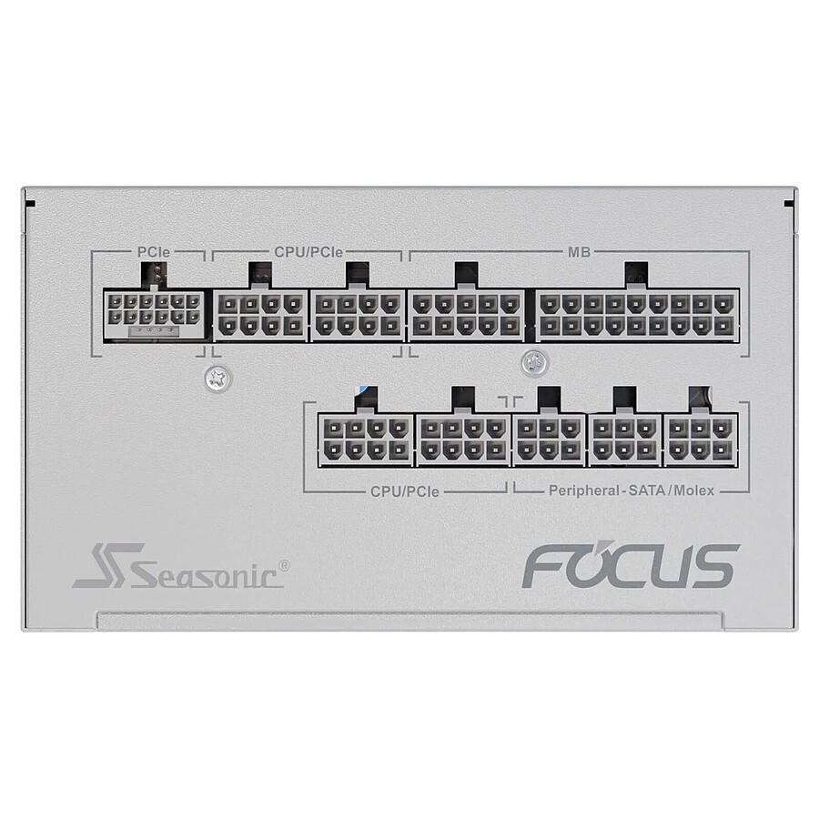Seasonic FOCUS GX-1000 ATX 3 (2024) - Blanc