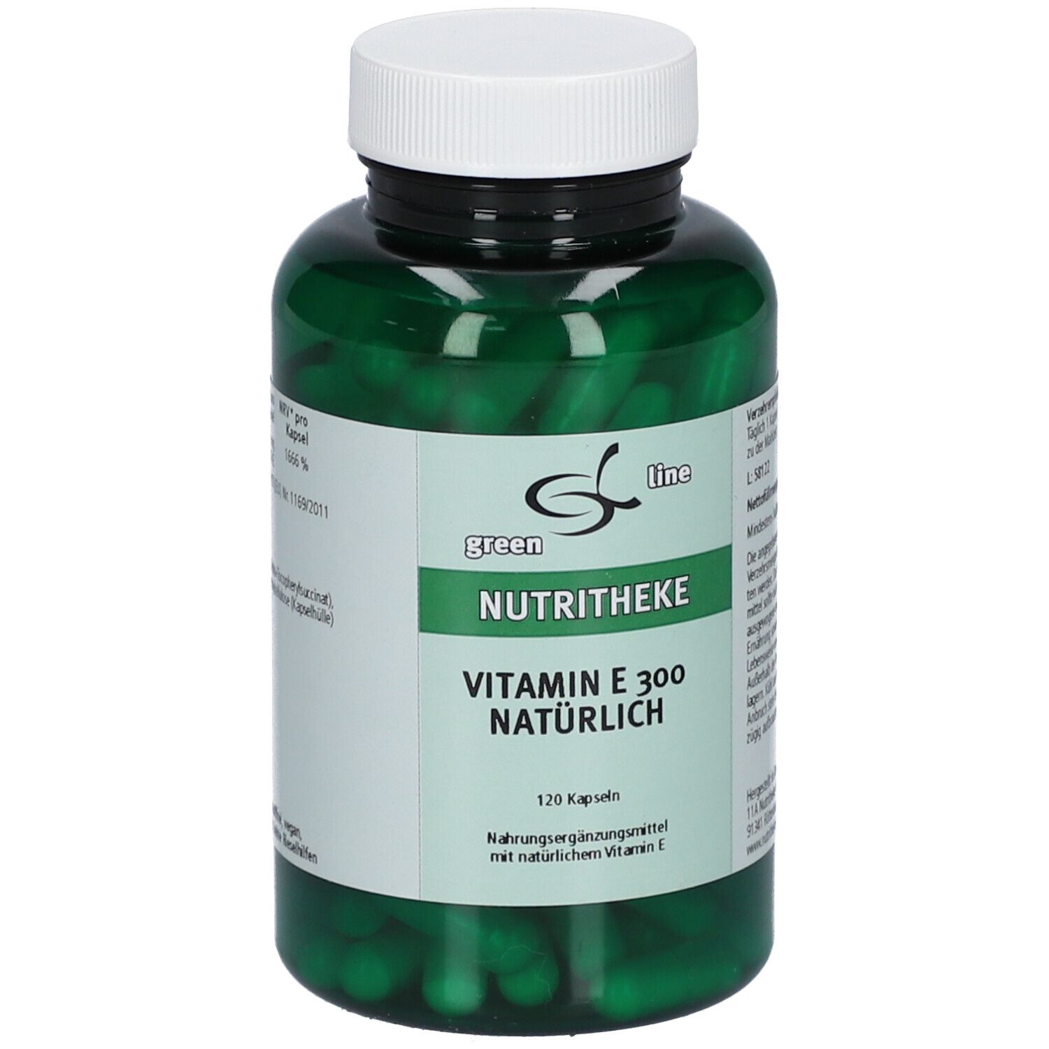 green line NUTRITHEKE Vitamin E 300 natürlich