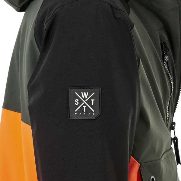 Veste de ski WATTS JUMP FOREST GREEN / ORANGE