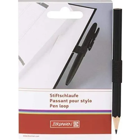 BRUNNEN Stiftschlaufe Colour Code 2 cm onyx
