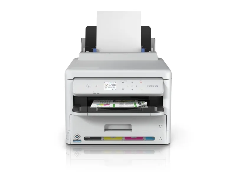 Epson WorkForce Pro WF-C5390DW - Printer - farve - Duplex - blækprinter - A4/Legal - 4800 x 1200 dpi - op til 25 spm (mono) / op til 25 spm (farve) - kapacitet: 330 ark - USB, Wi-Fi, Gigabit LAN