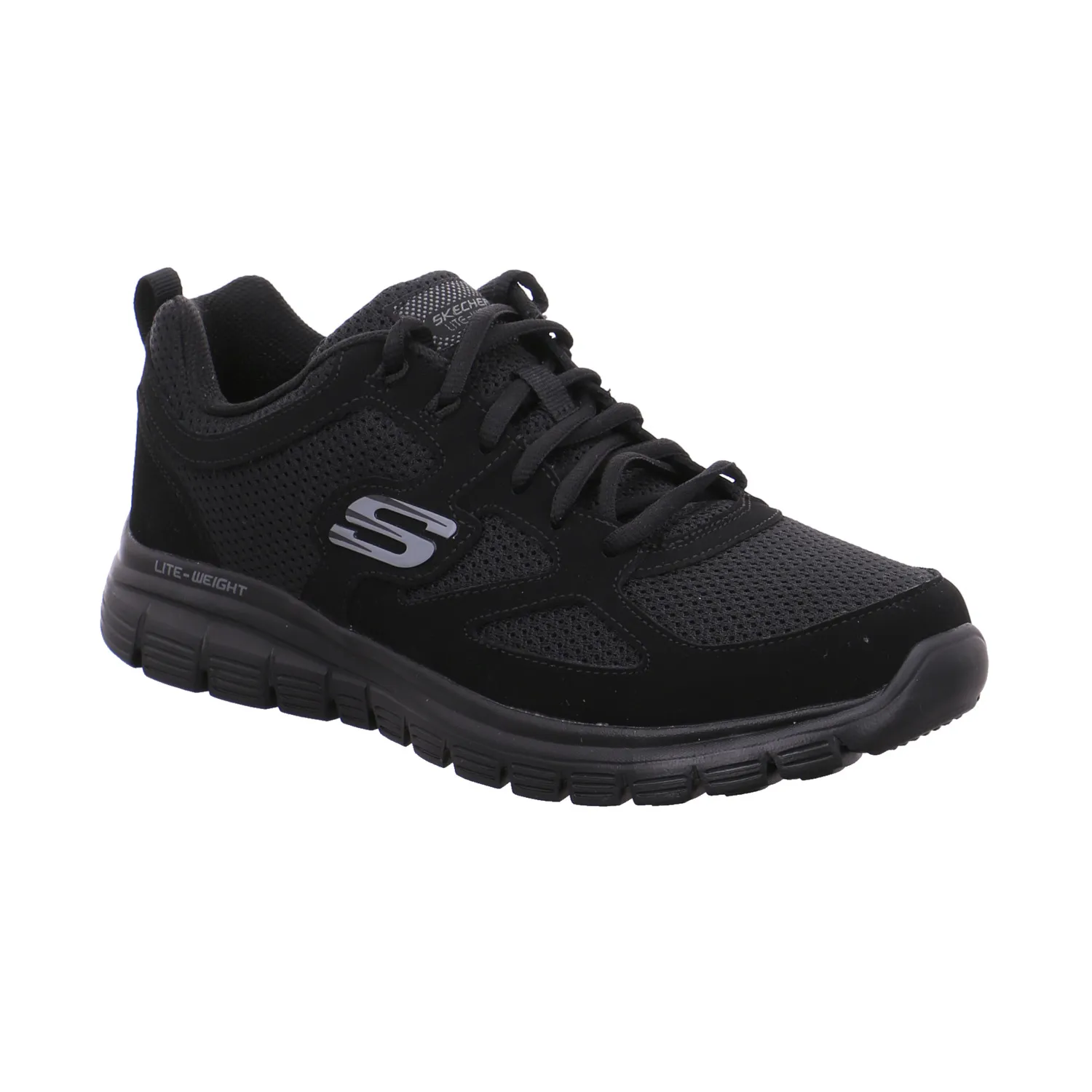 SKECHERS Halbschuh Schwarz Synthetik
