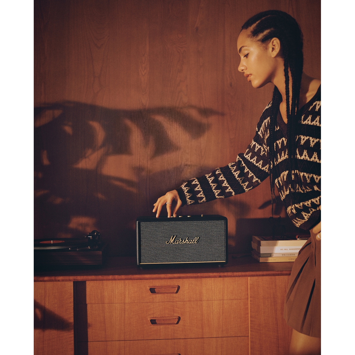Marshall Stanmore III Bluetooth høyttaler (sort)
