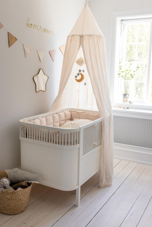 Sebra Baby stootkussen kapok Forest Lake Blue