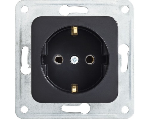 ROTH LANGE 57427 Basisstopcontact, zwart/grijs