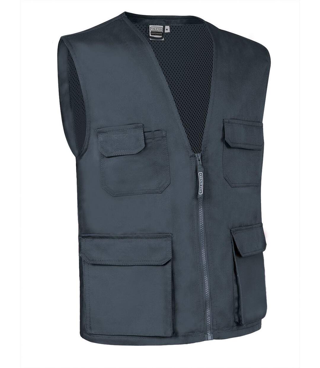 Gilet sans manches multipoches - HARDWARE gris ciment