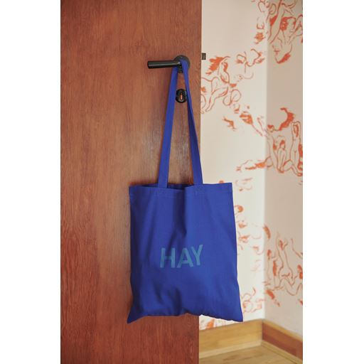 HAY Logo Tote Bag, Ultra Marine