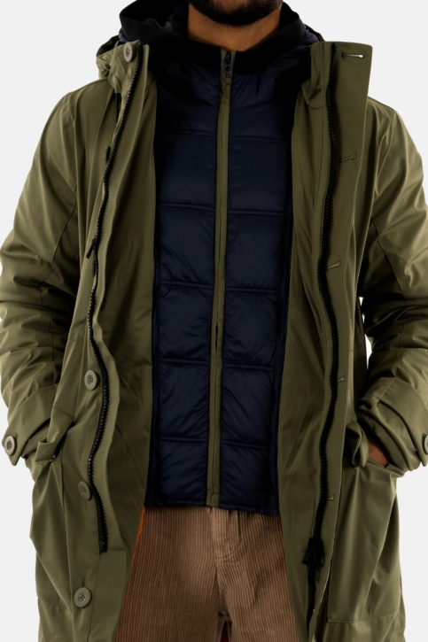 Blousons et vestes freeman t. porter cabot neo pa78 f496 olive night