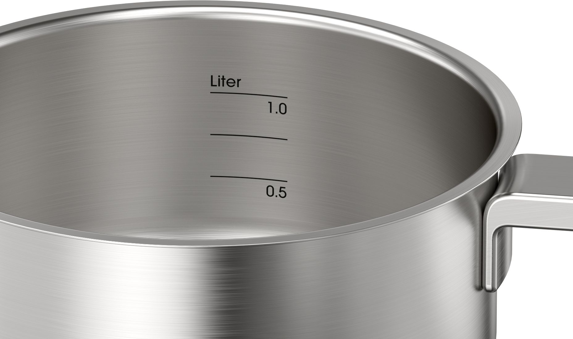 Panela premium para fogão de indução, capacidade de 1,4 l, base com Ø 14 cm / boca com 16 cm, 17006180