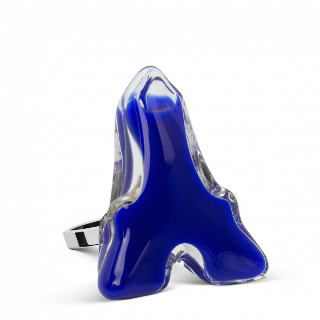 Bague en verre soufflé - Tower Milk