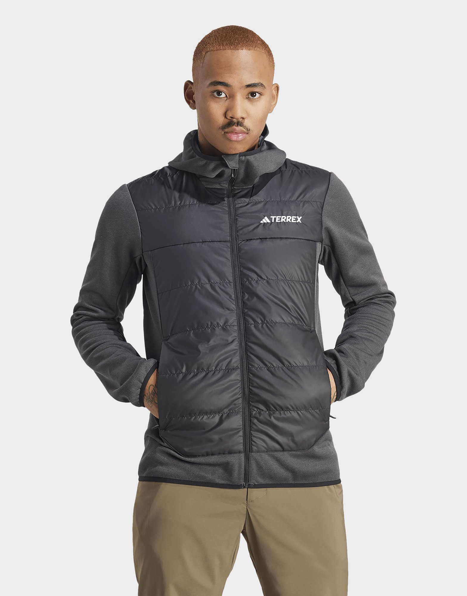 adidas Veste à capuche isolante hybride Terrex Multi