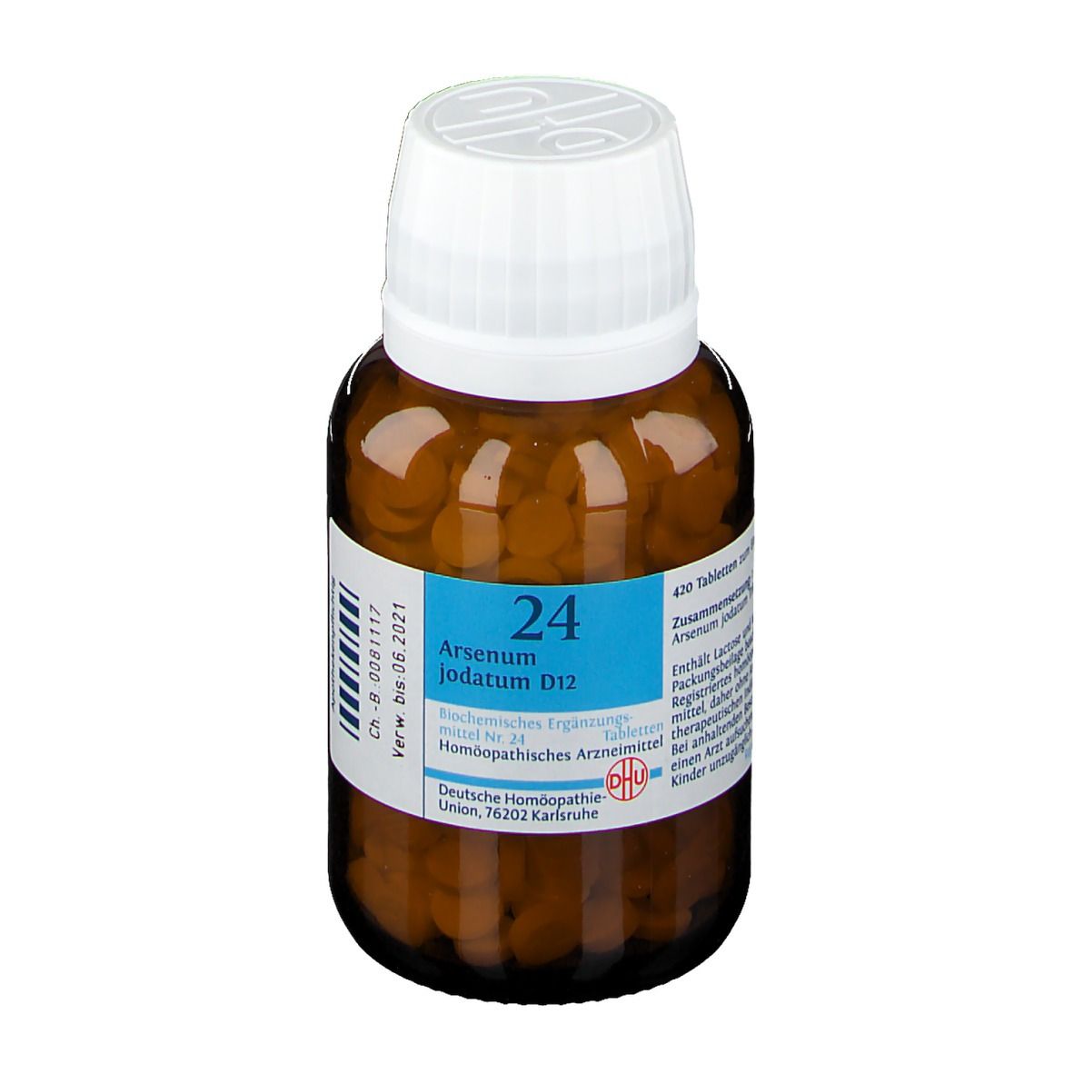 DHU Biochemie 24 Arsenum jodatum D12