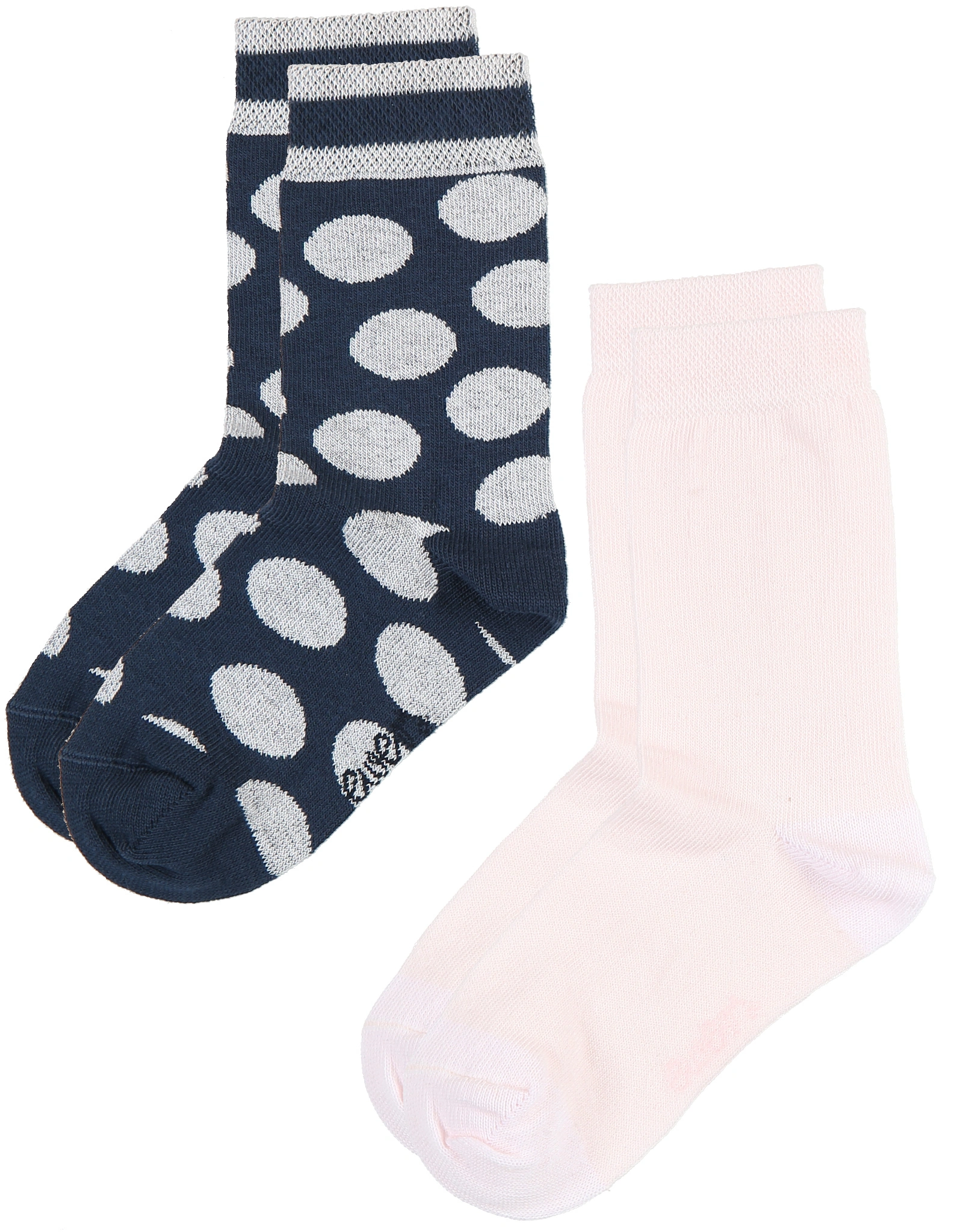 Strümpfe PUNKTE/RINGEL 6er Pack in rosa/mint