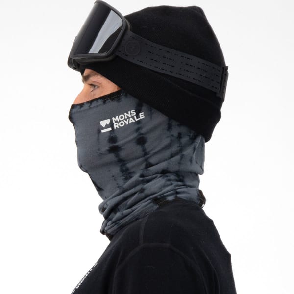 Tour de cou MONS ROYALE DAILY DOSE MERINO FLEX 200 GARMENT DYED-GREY TIE DYE