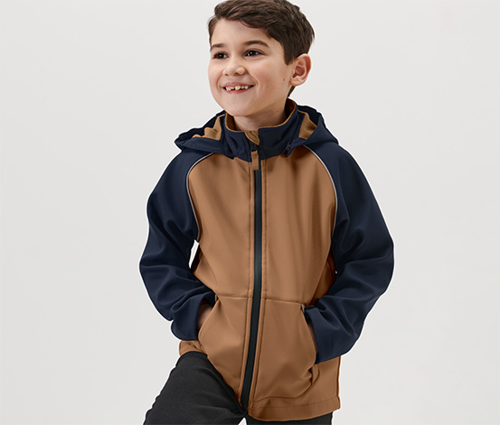 Kinder-Softshelljacke