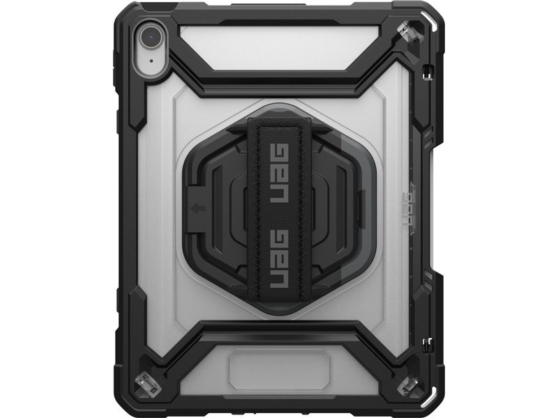 UAG Tablet Back Cover Plasma iPad 10th Gen. Ice/Black Robuste Tablet-Schutzhülle mit Handschlaufe für das Apple iPad 10th Gen.