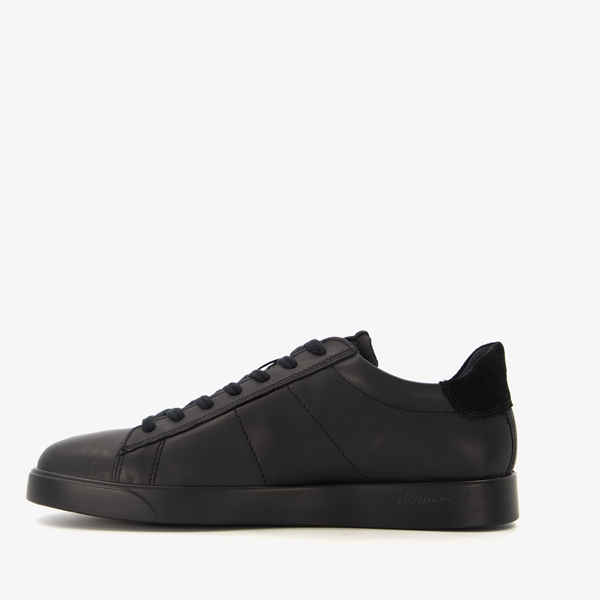 Ecco leren heren sneakers zwart