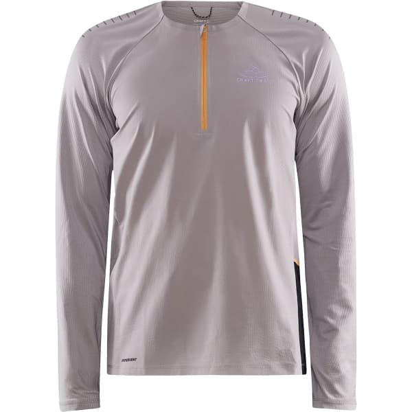 T-shirt trail CRAFT PRO TRAIL WIND LS TEE ROCK