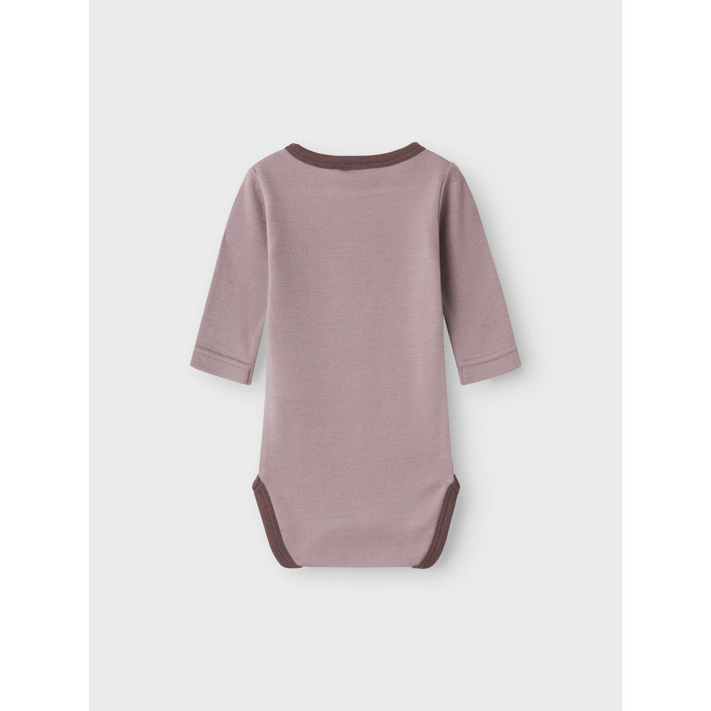 Køb Name It Purple Dove Willit Uld Body