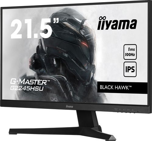 IIYAMA G-Master Black Hawk - Beeldscherm - Zwart - 22 inch - IPS - Full HD