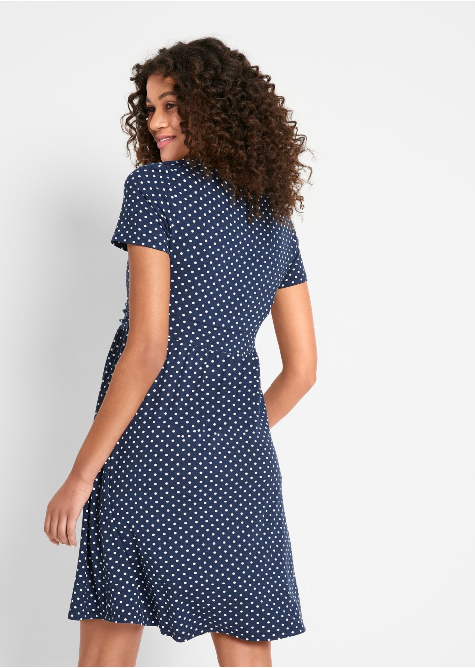 Robe de grossesse avec fonction allaitement en viscose