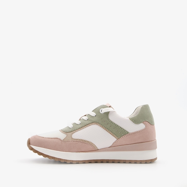 Nova dames sneakers wit/roze