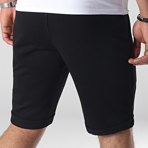 Short Jogging Iridescent Worm Logo Noir