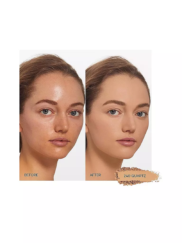SHISEIDO Synchro Skin Self-Refreshing Custom Finish Powder Foundation (240 Quartz) beige