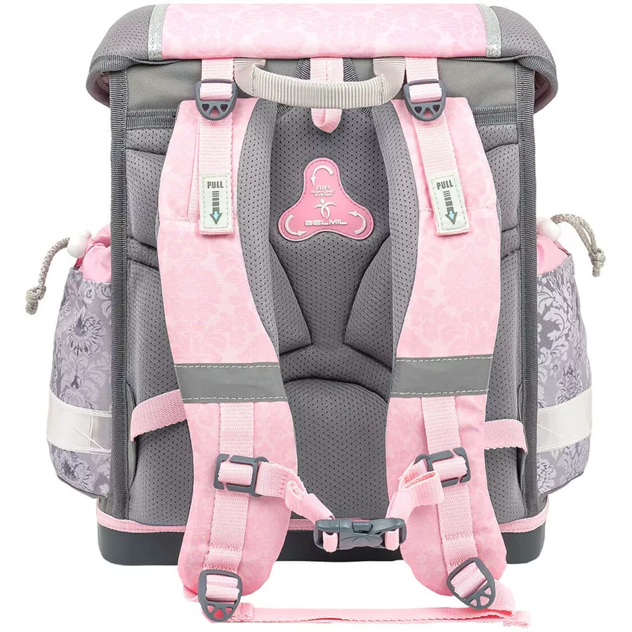 Belmil Schulranzen Classy Schulranzen Set 5-teilig mit Brustgurt Ballerina