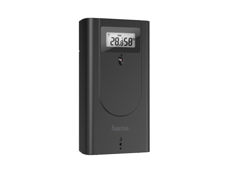 Hama Black Line L Schwarz Wetterstation