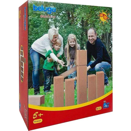 Beluga Wikinger Wurfspiel Super Kubb