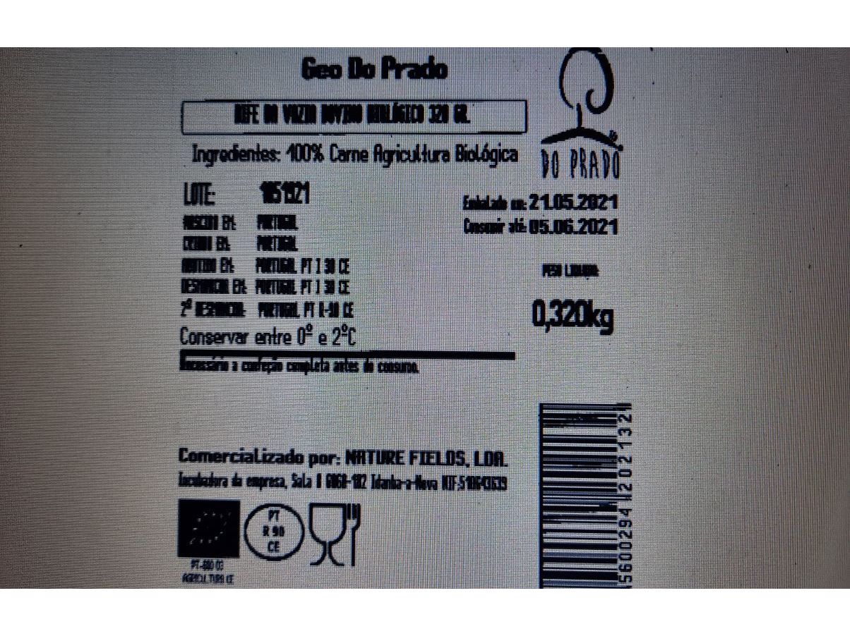 BIFE DO PRADO DA VAZIA GEO BIO 320G