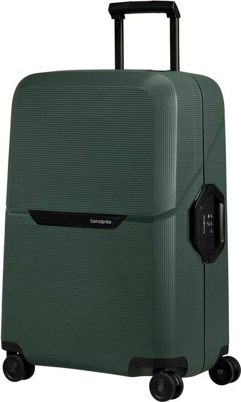 Magnum - Eco - Reiskoffer - Zwart - Gemaakt van Gerecycled Polypropyleen - Inhoud 82 L