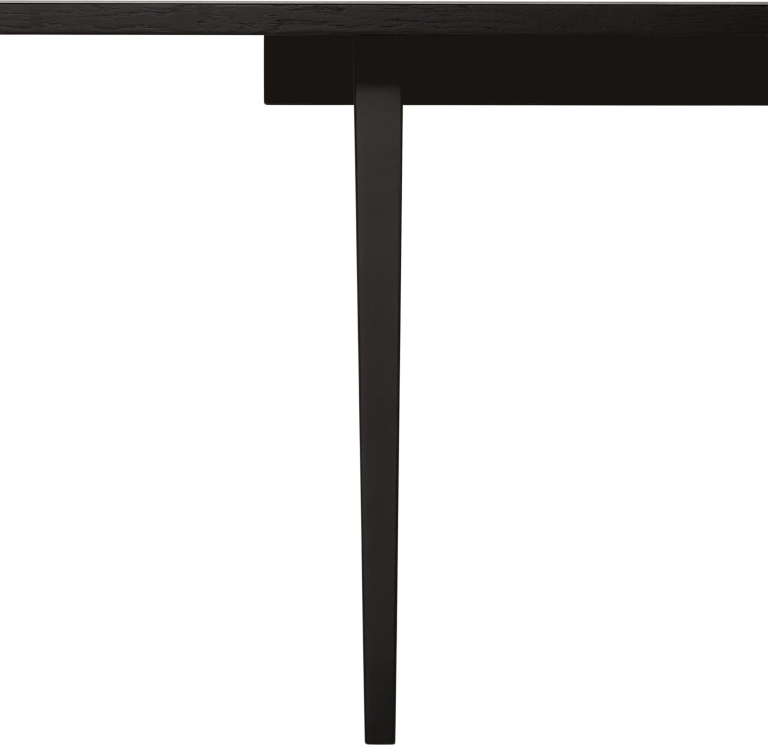 Gubi Private dining eettafel 320x100 brown/black ash