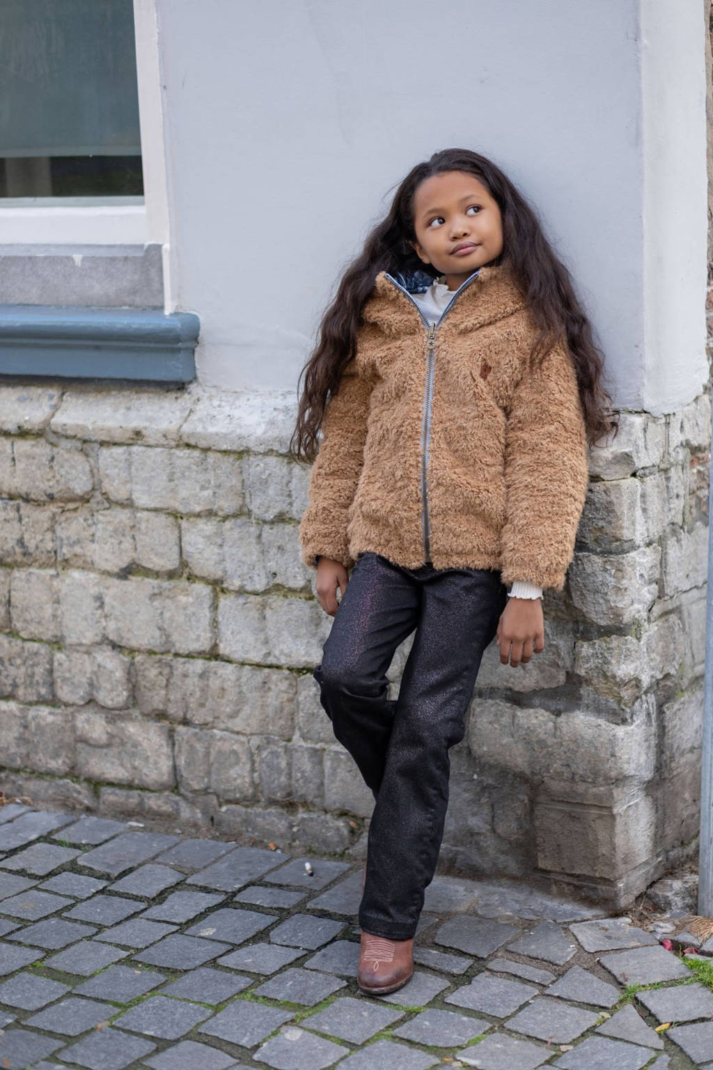 Like Flo reversible jas blauw