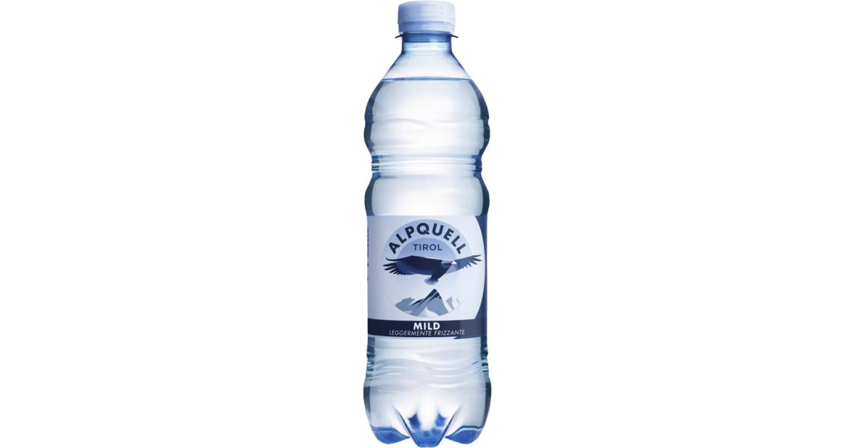ALPQUELL Mineralwasser mild 0,5 Liter (Einweg)