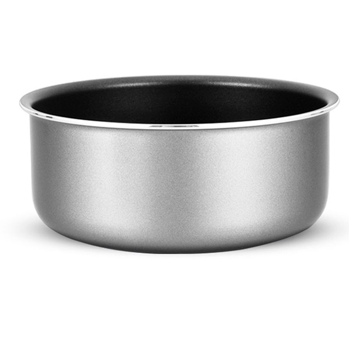 Kitchencook Batterie de cuisine grise - 10 pièces
