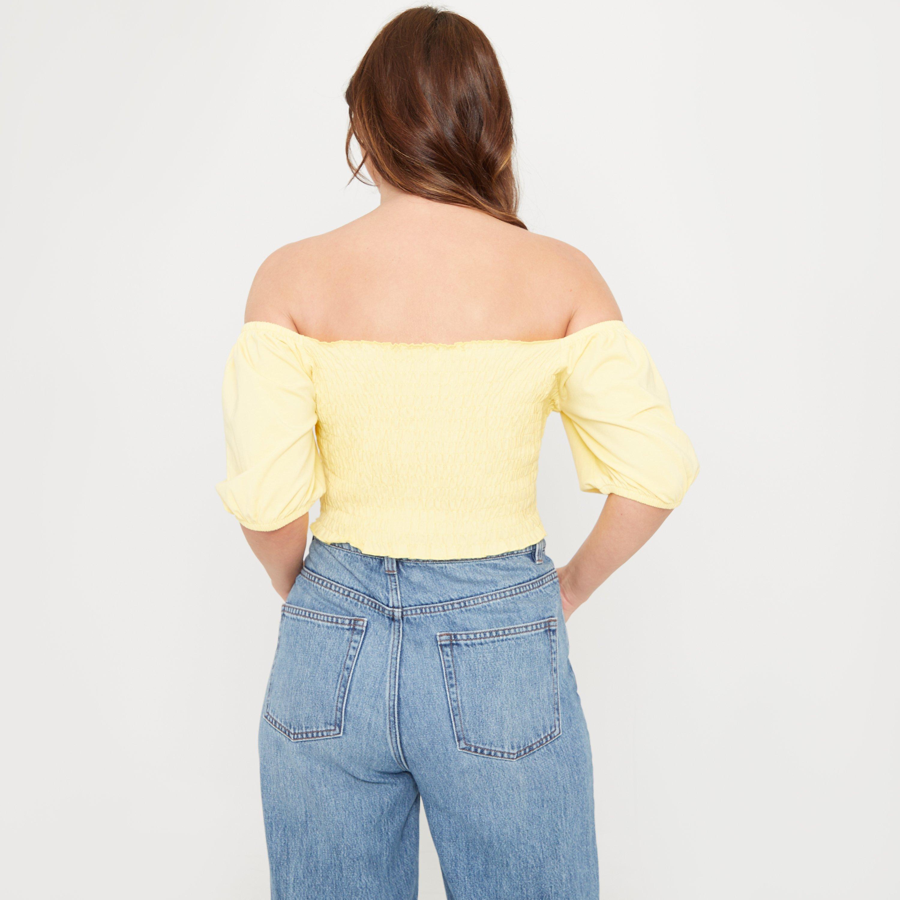 Be You BY Puff Sleeve Top Womens