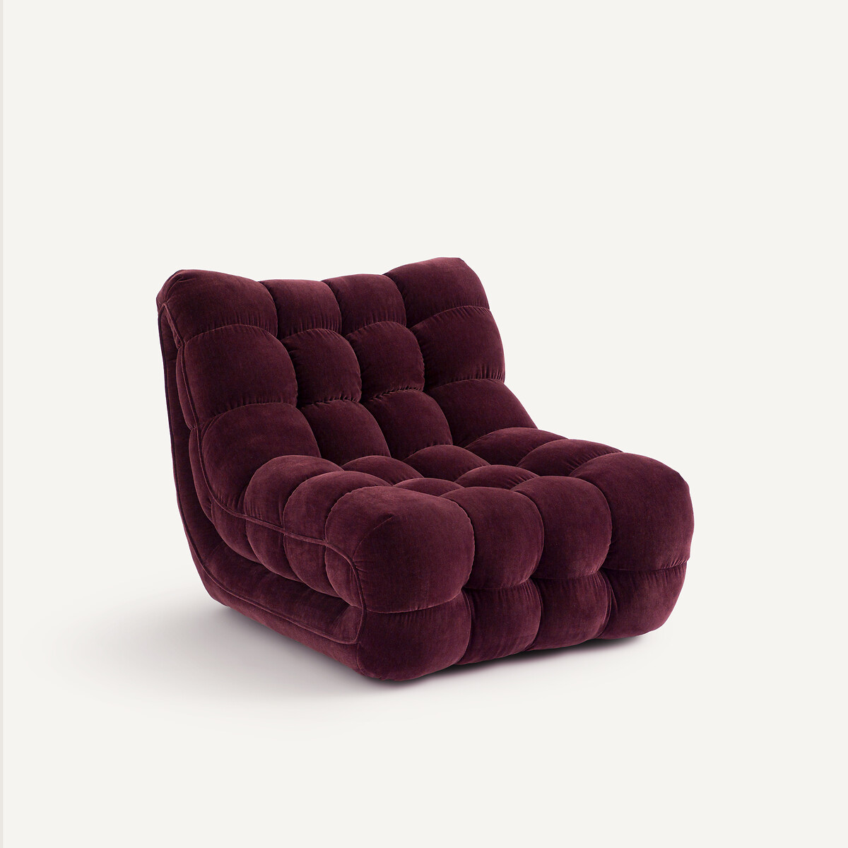 AM.PM<br>Poltrona estofada em veludo chenille, Jud