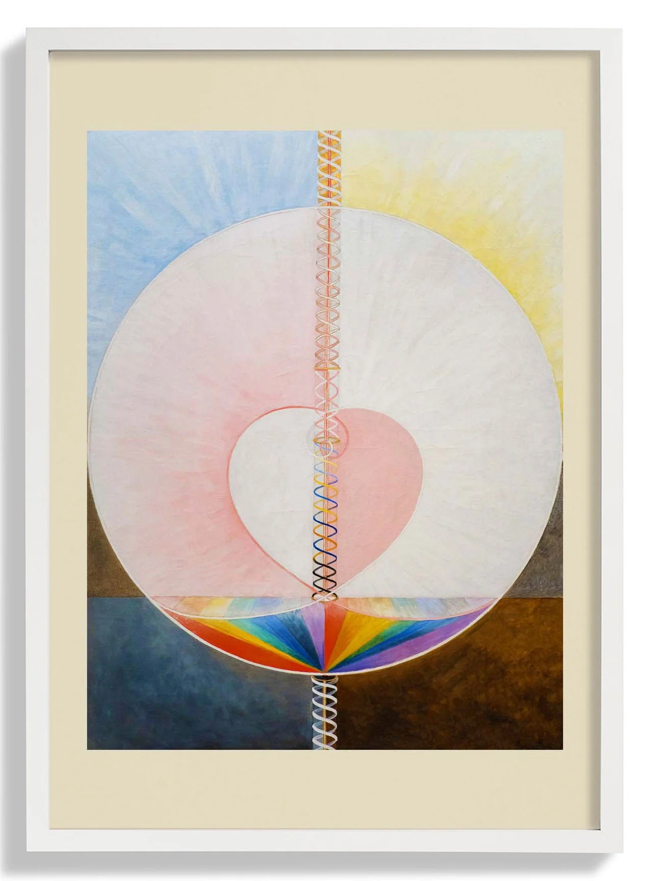 Die Taube von Hilma Af Klint