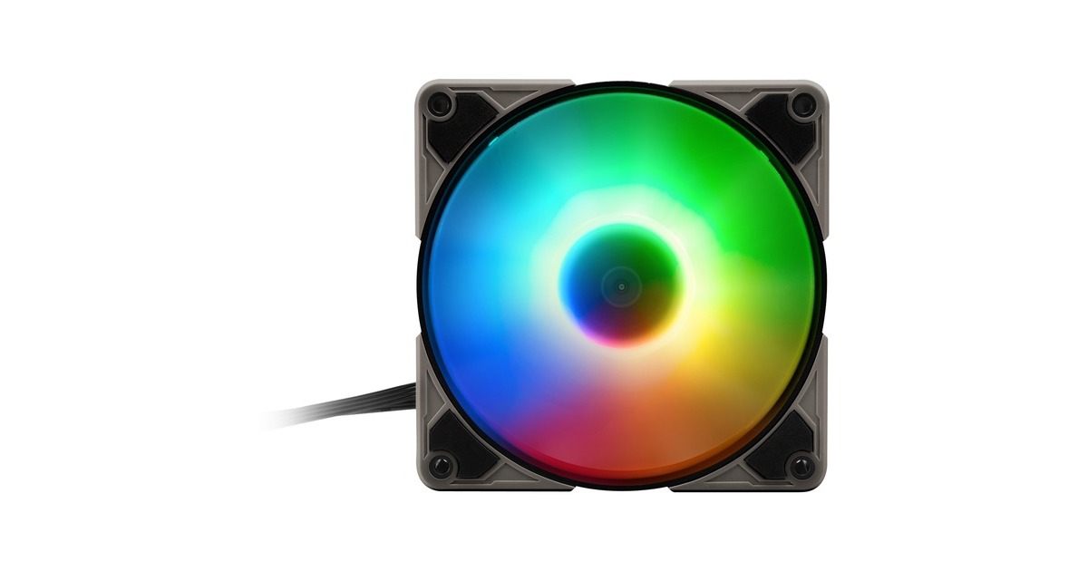 SharkoonSilentStorm 120 PWM RGB case fan  (120 x 120 x 25 mm)