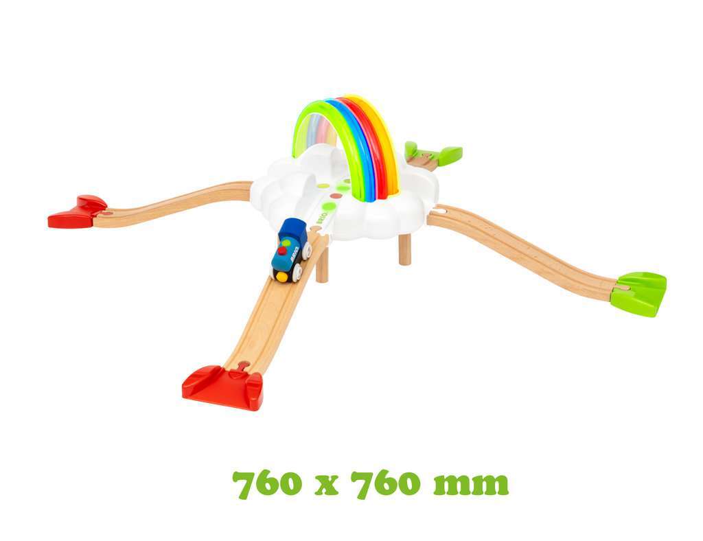 BRIO Spiel Mein erstes Bahn Regenbogen-Set