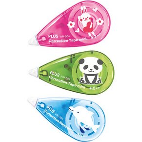 Roller correcteur 'Mini Zoo' 5mm x 6m, présentoir