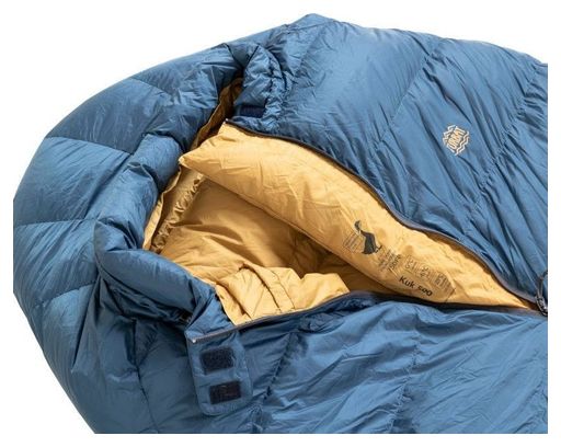 Turbat sac de couchage momie duvet Kuk 500 Legion Bleu -23°C-Bleu