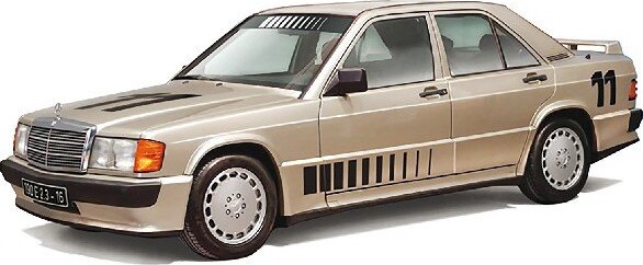 Italeri - Mercedes Benz 190E Bil Byggesæt - 1:24 - 3624