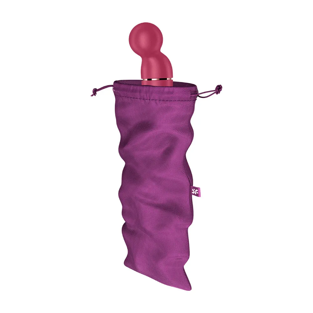 Satisfyer opbevaringspose, lilla - XL