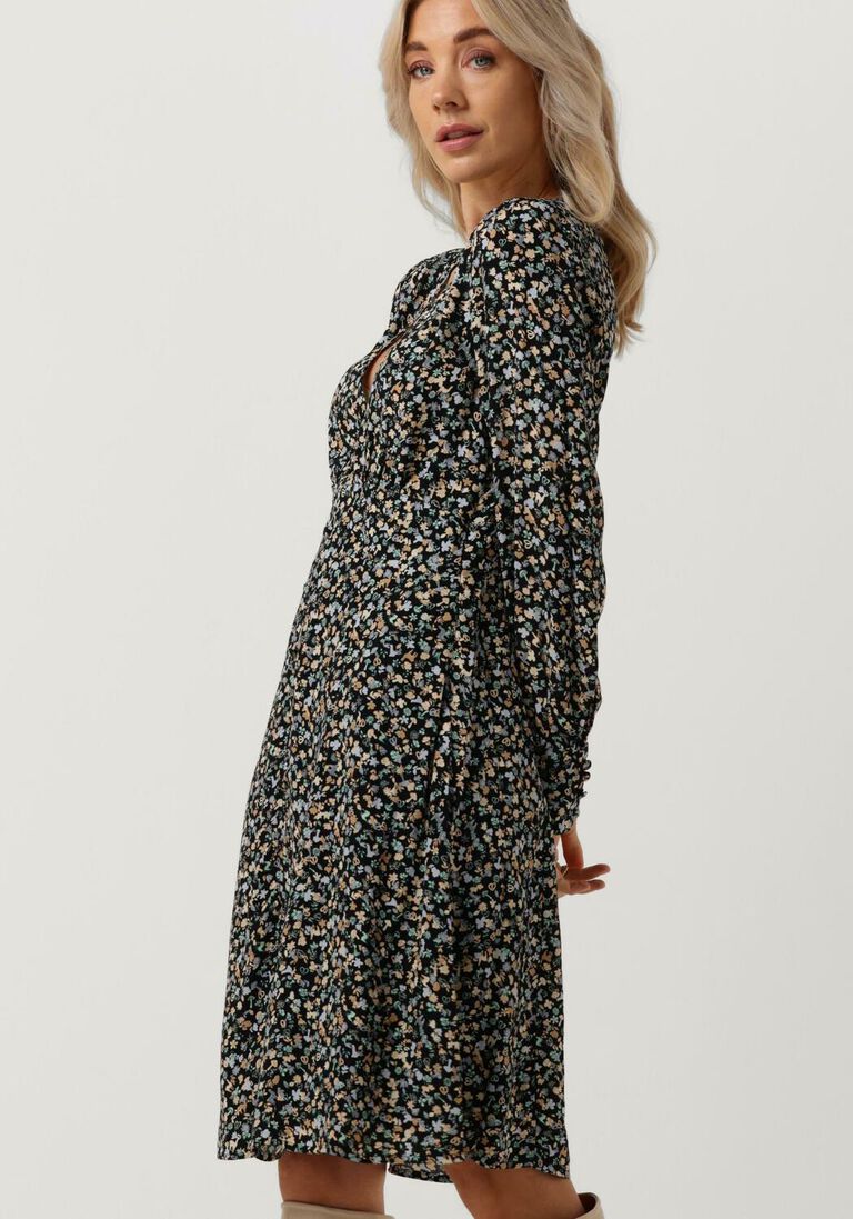 FABIENNE CHAPOT zwarte fabienne chapot midi jurk lynn short dress