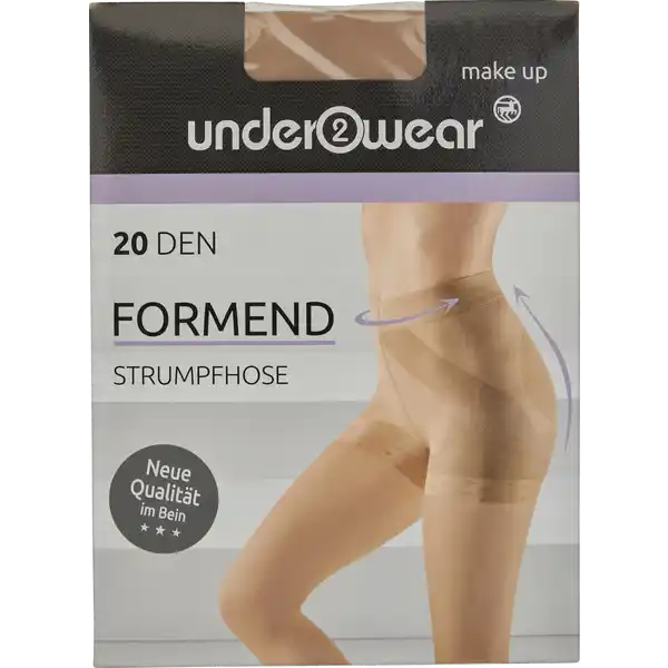 Strumpfhose Formend 20 DEN, Make-up, Gr. L